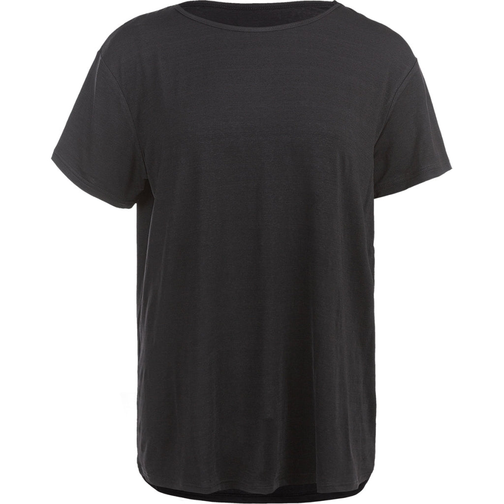 Lizzy W Slub S/S Tee stuttermabolur frá Athlecia