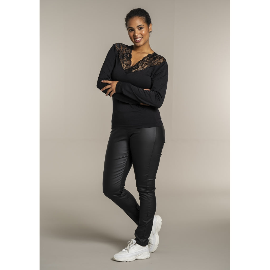 New York - Saumlaus langermabolur frá Gozzip - Sandgaard