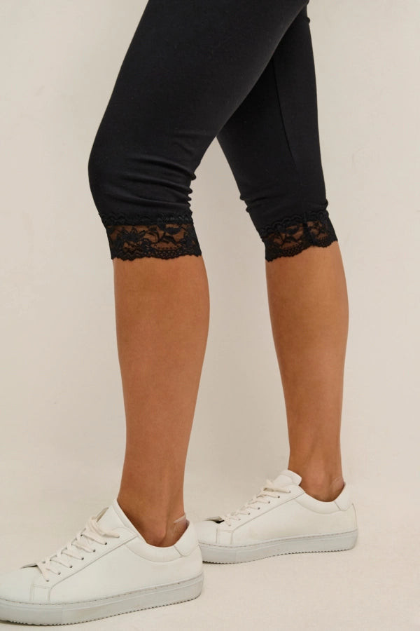Mathilda leggings með blúndu frá Cream