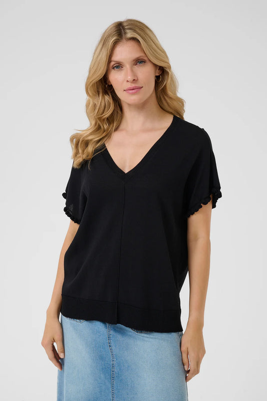 Maro Knit toppur frá Cream