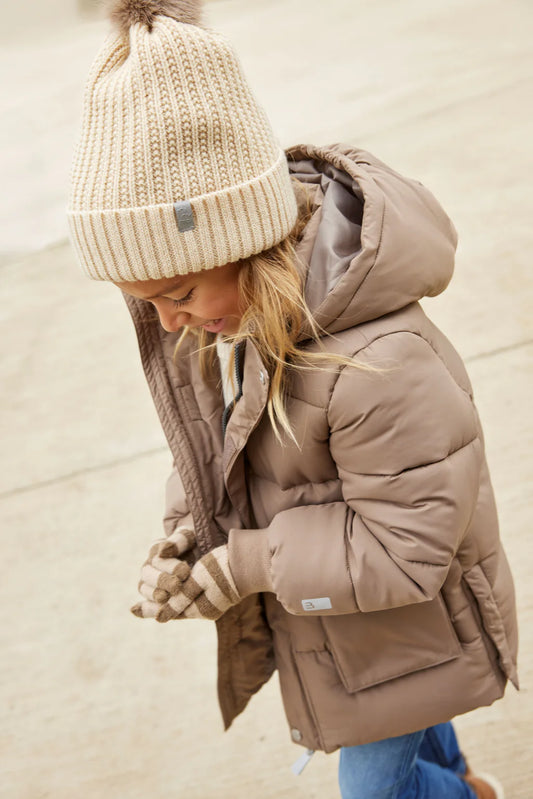 Quilted Long Jacket jakki frá Minymo