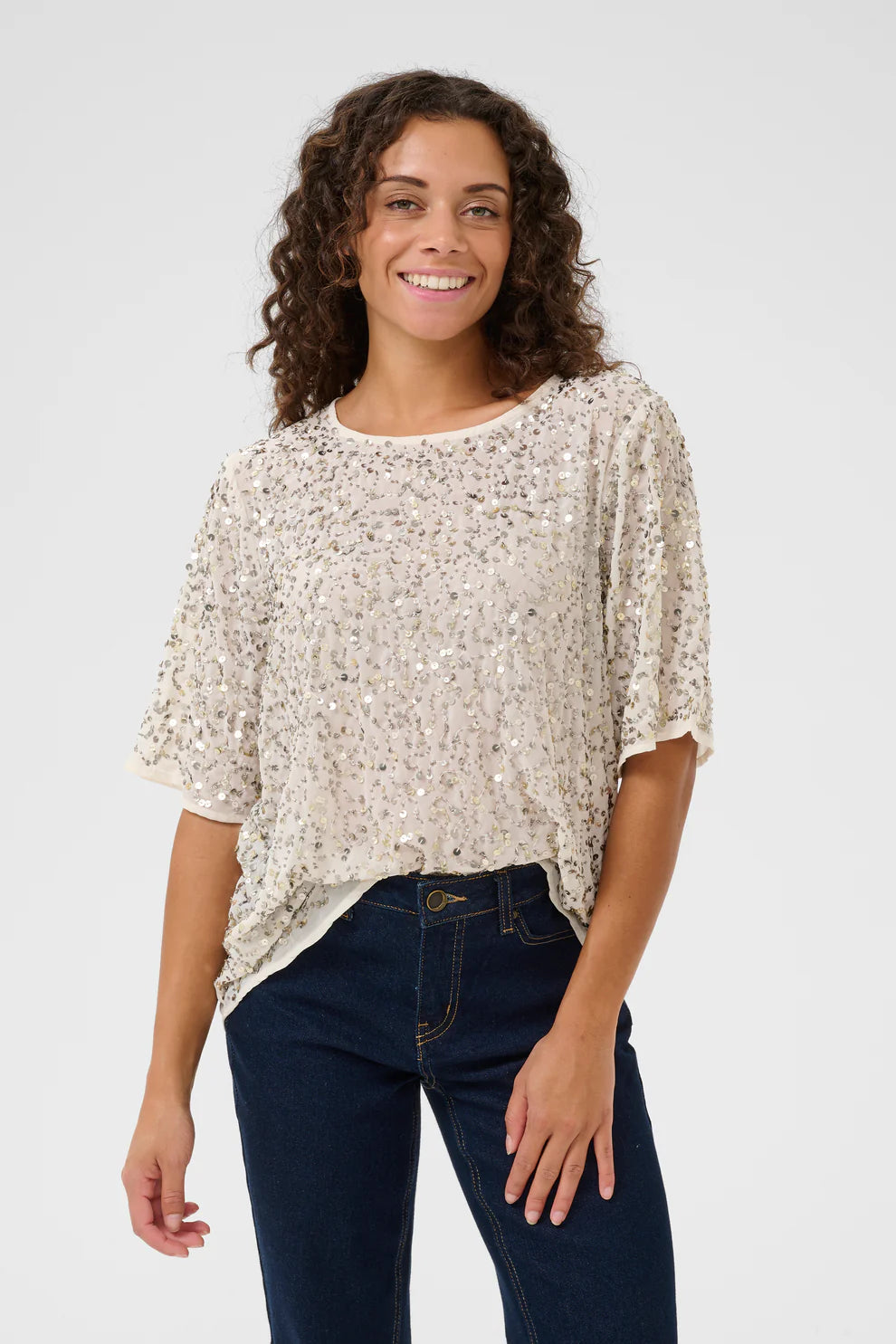 Cherina pallíettu toppur frá Culture