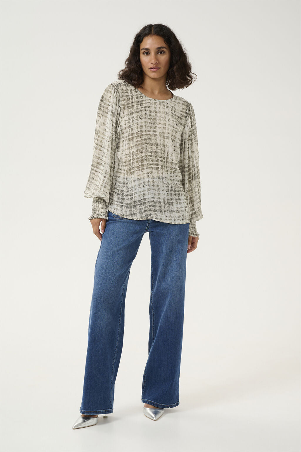 Trinike blússa frá Kaffe