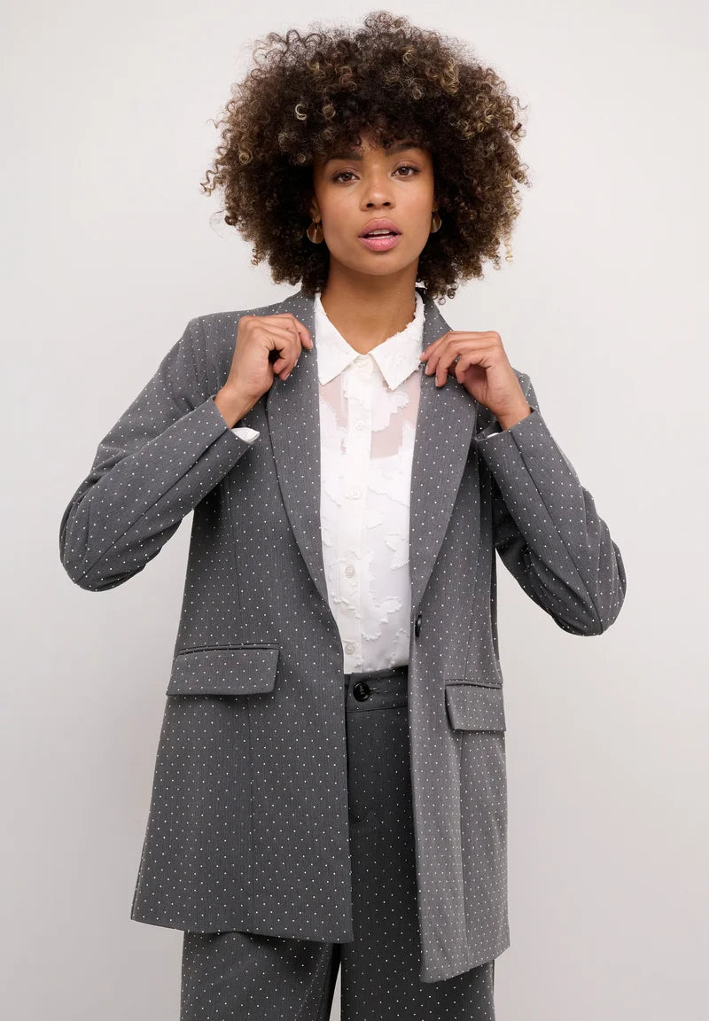 Annlise Studded Blazer frá Culture