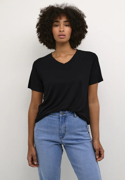 Frida stuttermabolur frá Kaffe