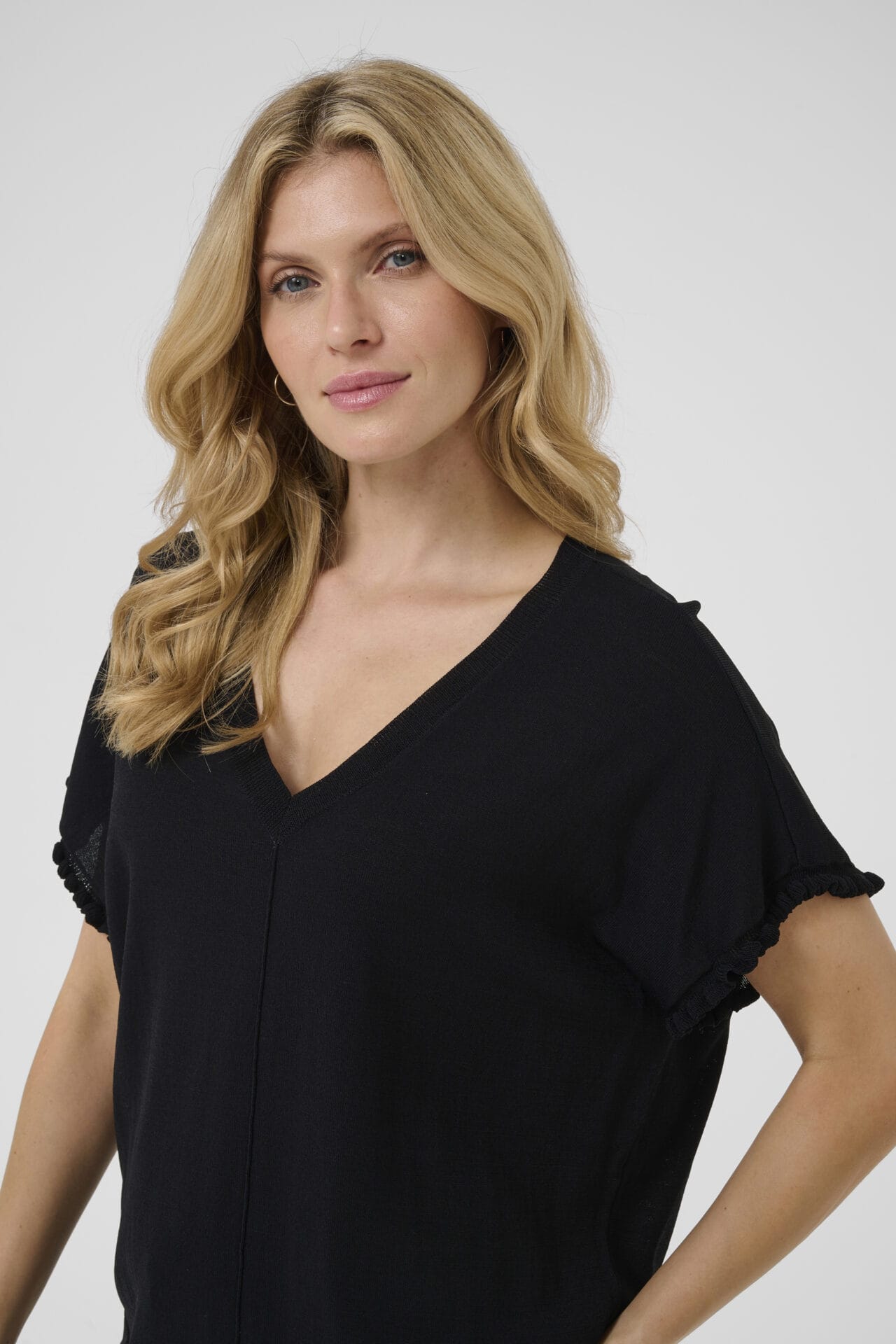 Maro Knit toppur frá Cream