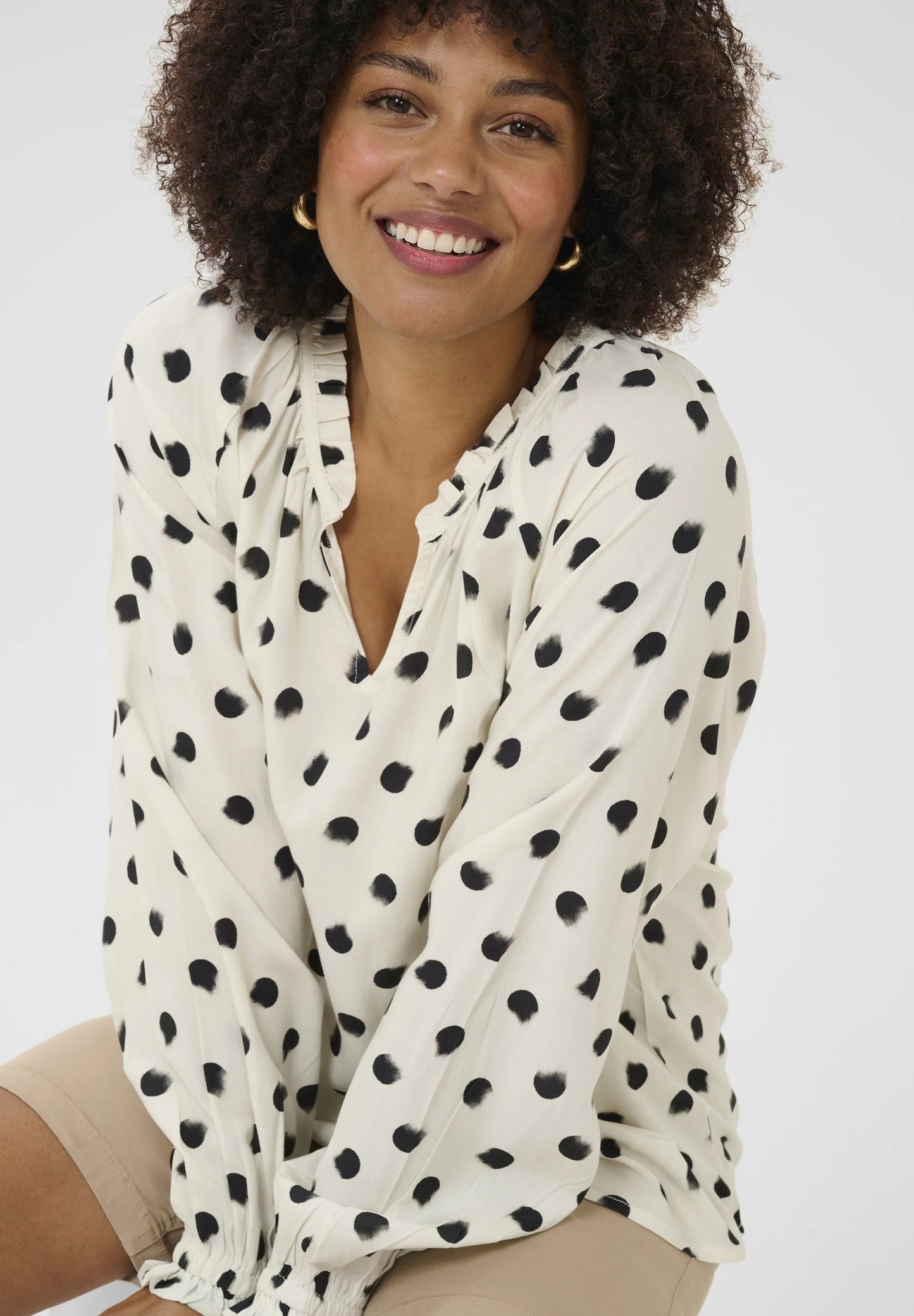 Tiah boho skyrta frá Cream