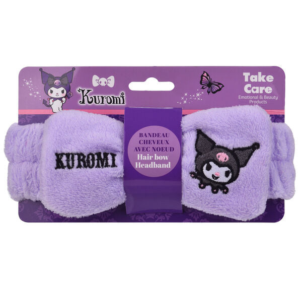 Hello Kitty Kuromi skin care hárband