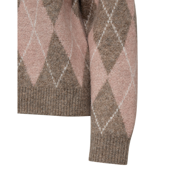 Grsargyle peysa frá Freequent