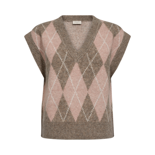 Grsargyle peysa frá Freequent