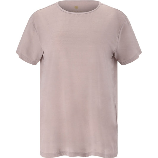 Lizzy W Slub S/S Tee stuttermabolur frá Athlecia