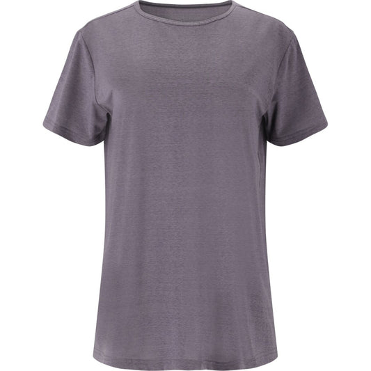 Lizzy W Slub S/S Tee stuttermabolur frá Athlecia