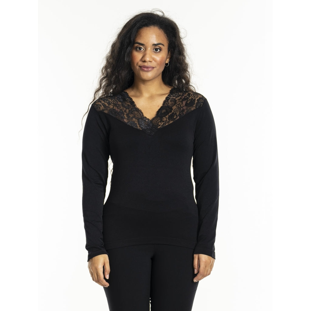 New York - Saumlaus langermabolur frá Gozzip - Sandgaard