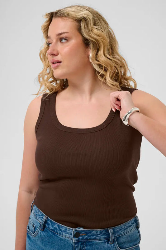 Carina toppur frá Kaffe Curve