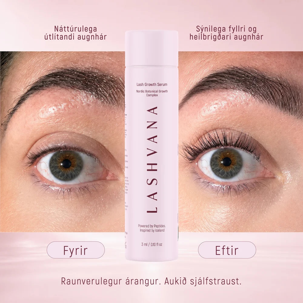 Augnháraserum, Lash Growht Serum frá Lashvana