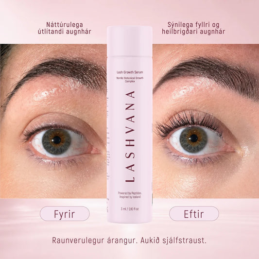 Augnháraserum, Lash Growht Serum frá Lashvana