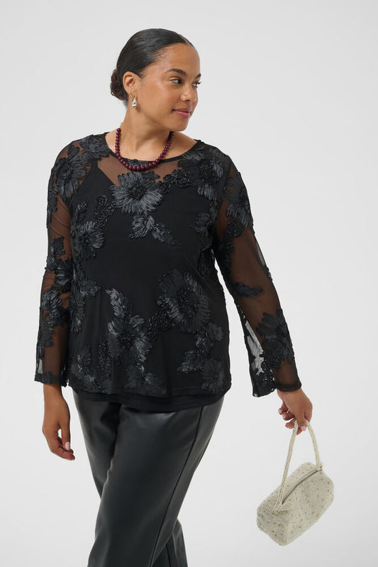 Juliana toppur frá Kaffe Curve