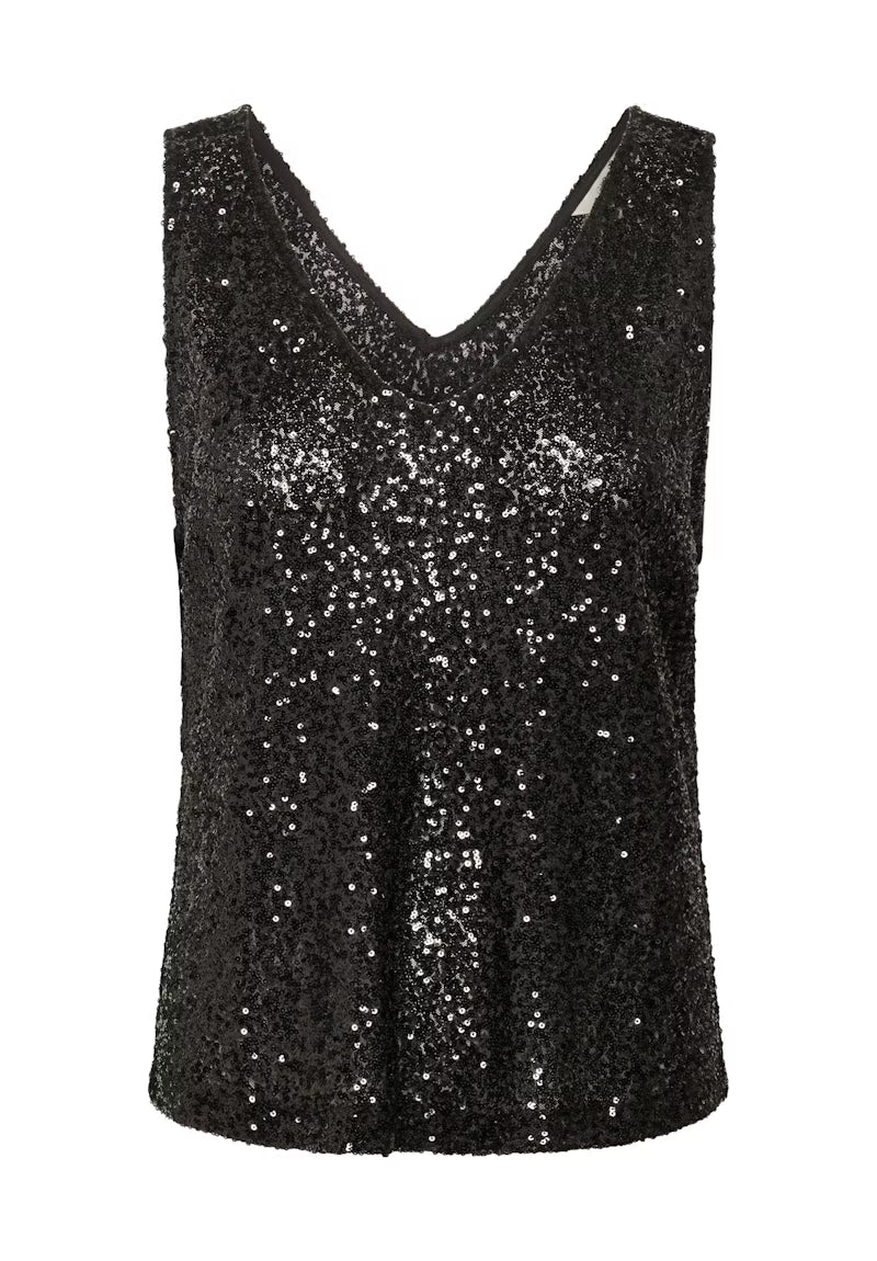 Diddi pallíettutoppur frá Cream