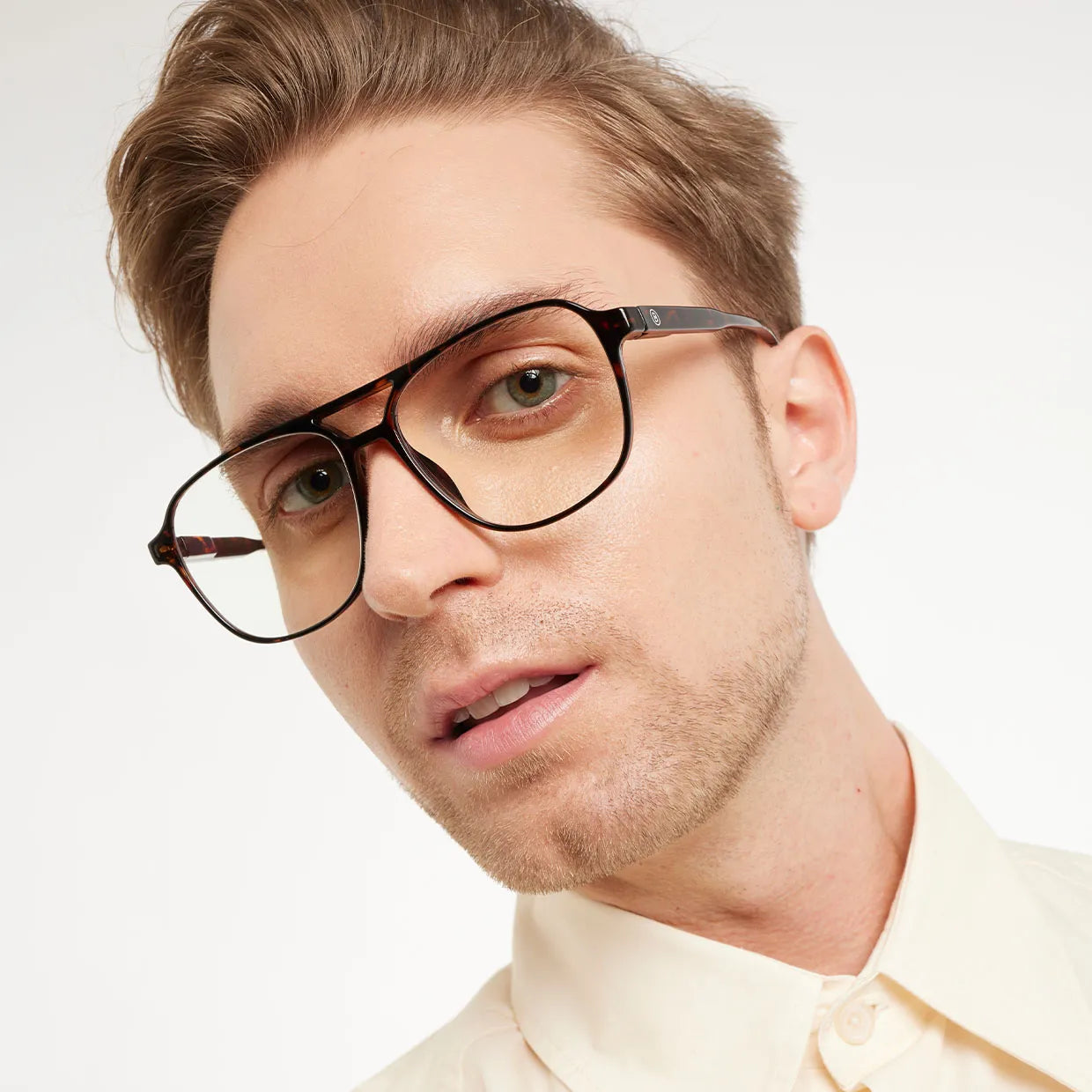 Brad glossy gleraugu frá Barner