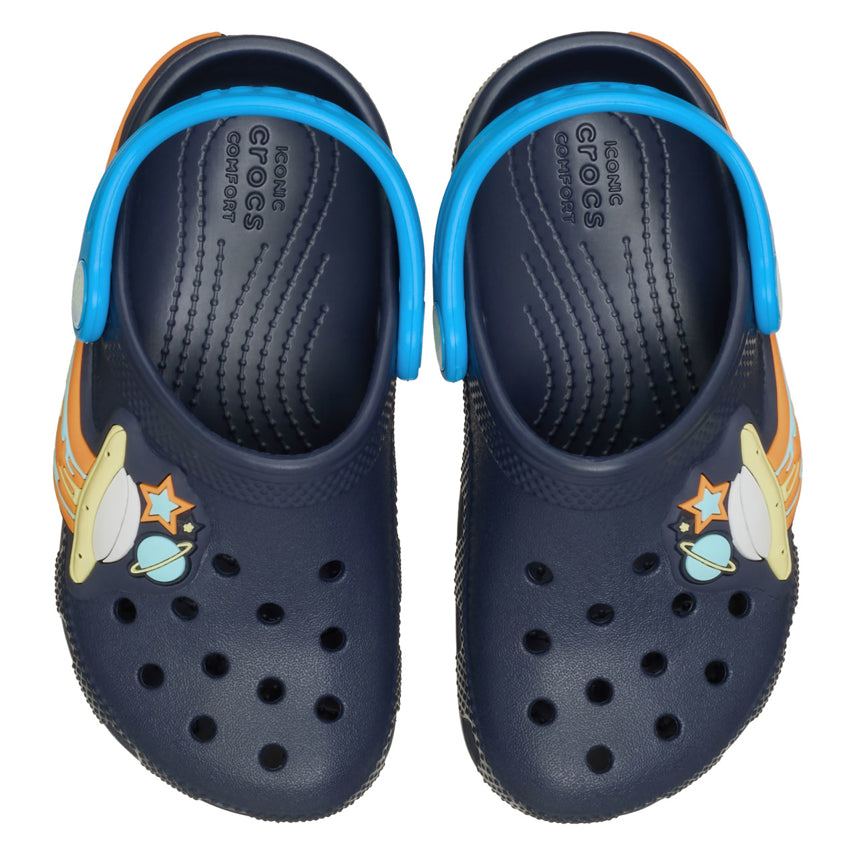 Geimskip sandalar frá Crocs