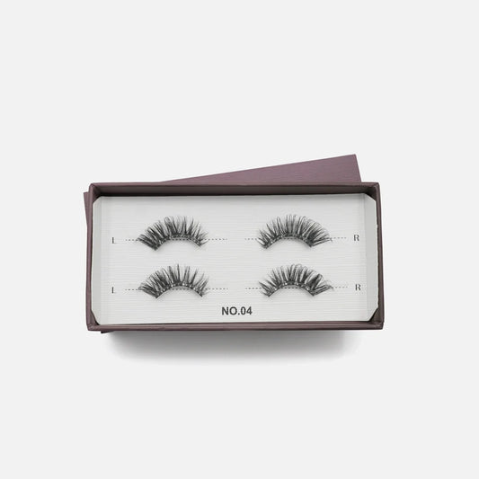 Pre-glued Half lash NO.04 frá Lashvana