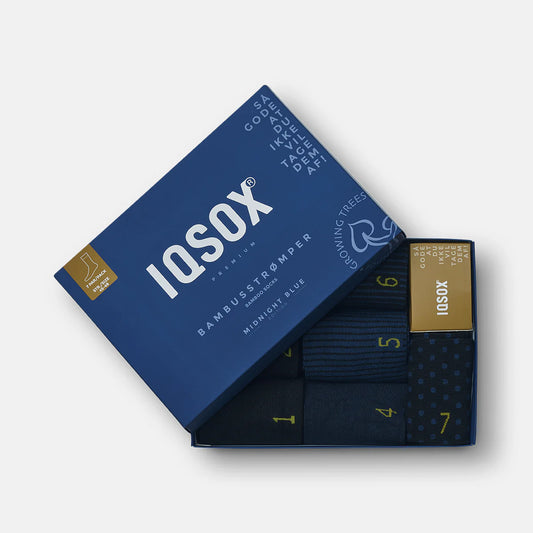 IQSOX sokkar fyrir herra, 7 saman í kassa