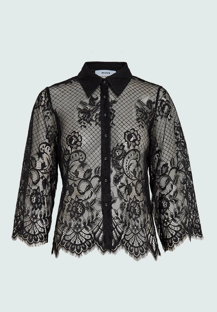 Dasha Lace skyrta frá Minus