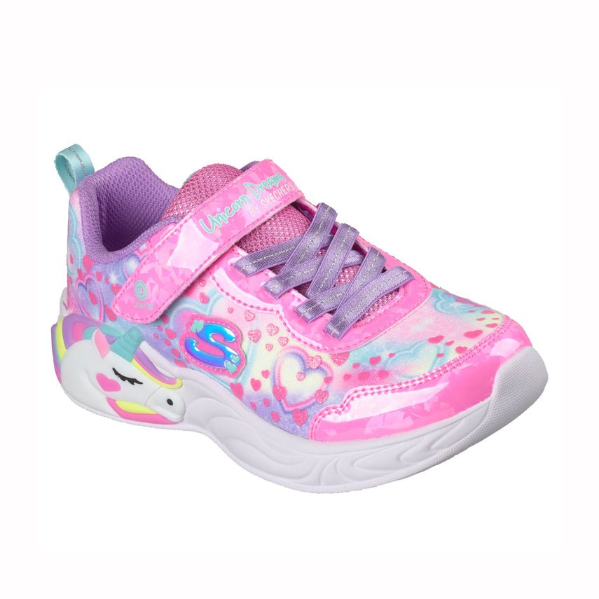 Unicorn Dreams ljósaskór frá Skechers