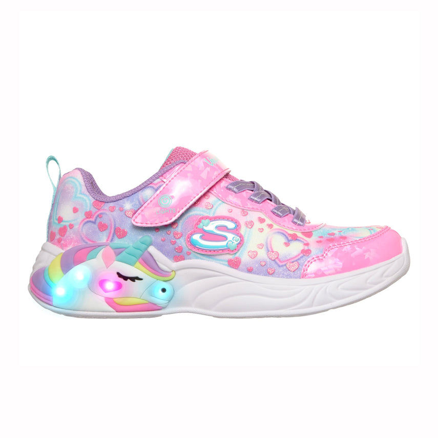 Unicorn Dreams ljósaskór frá Skechers