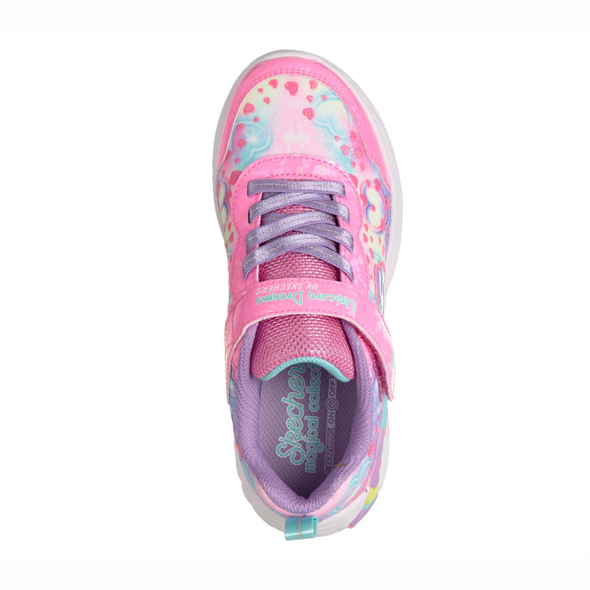 Unicorn Dreams ljósaskór frá Skechers