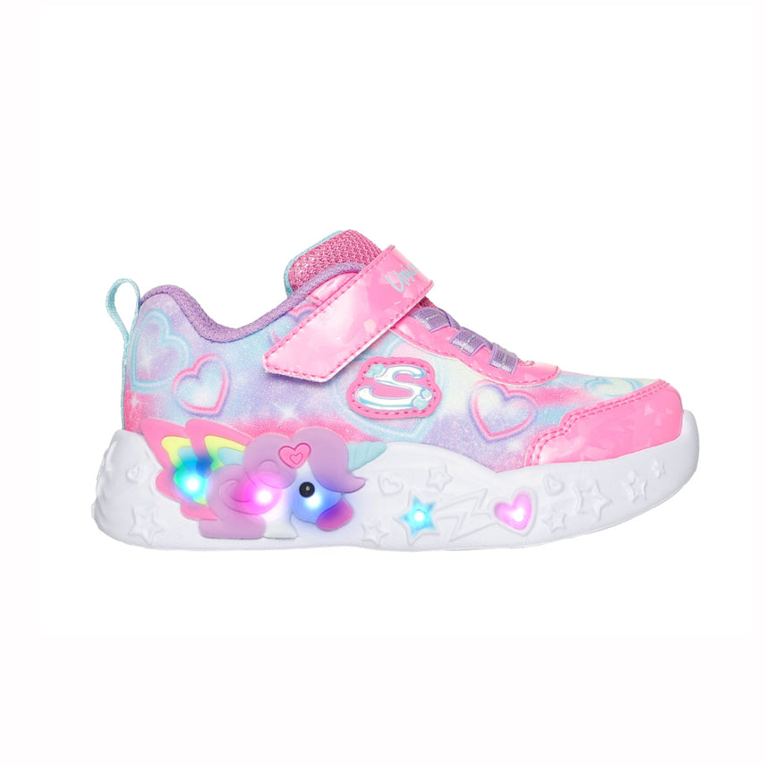 Unicorn Charmer ljósaskór frá Skechers