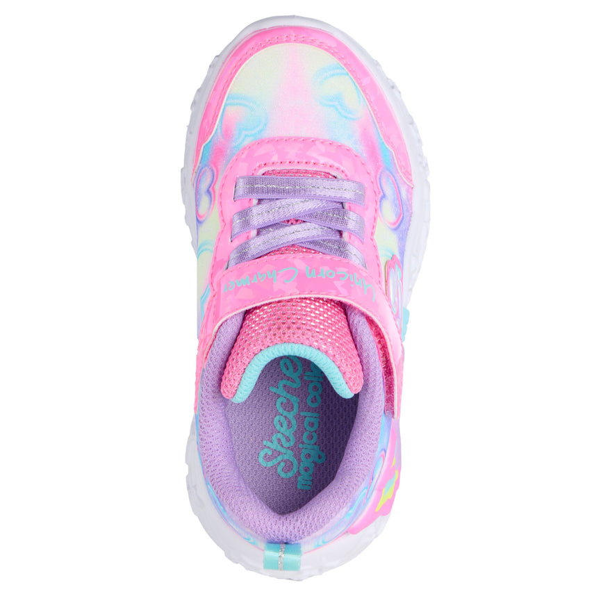 Unicorn Charmer ljósaskór frá Skechers