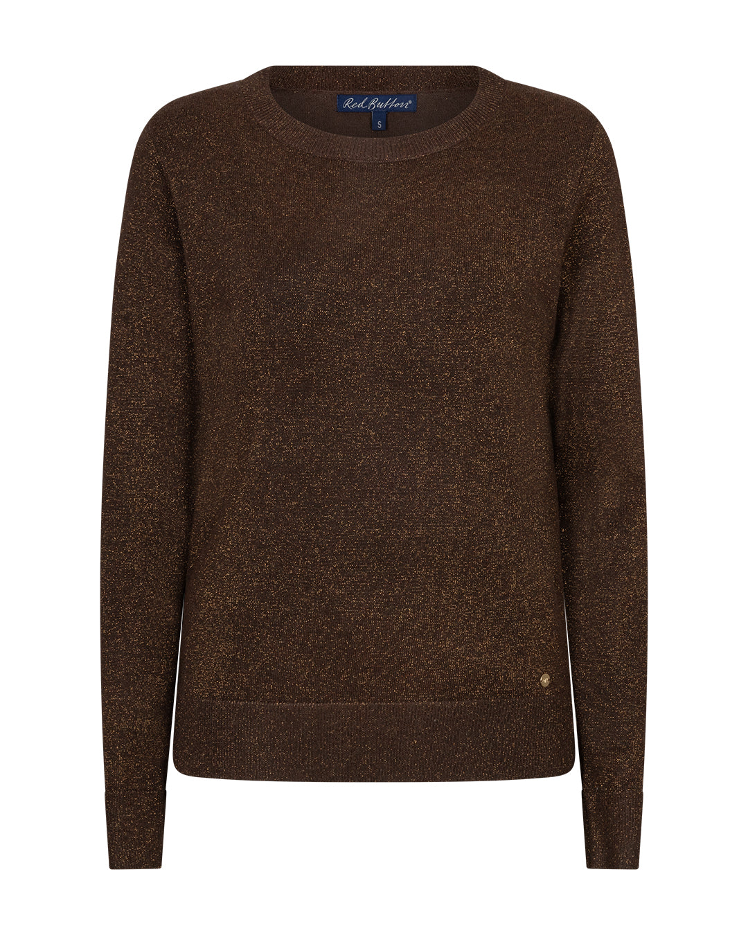 Sweet sparkle brown peysa frá Red Button