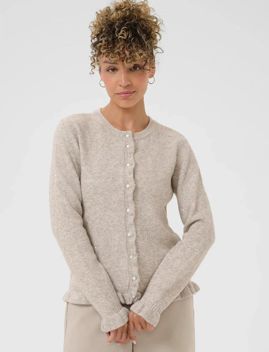 Jolly hneppt peysa frá Cream