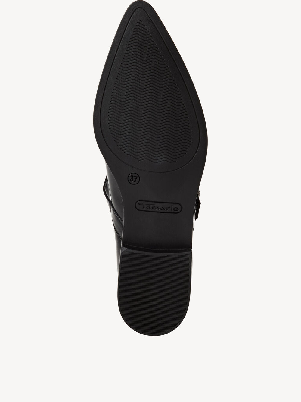 Leður ballerínuskór frá Tamaris