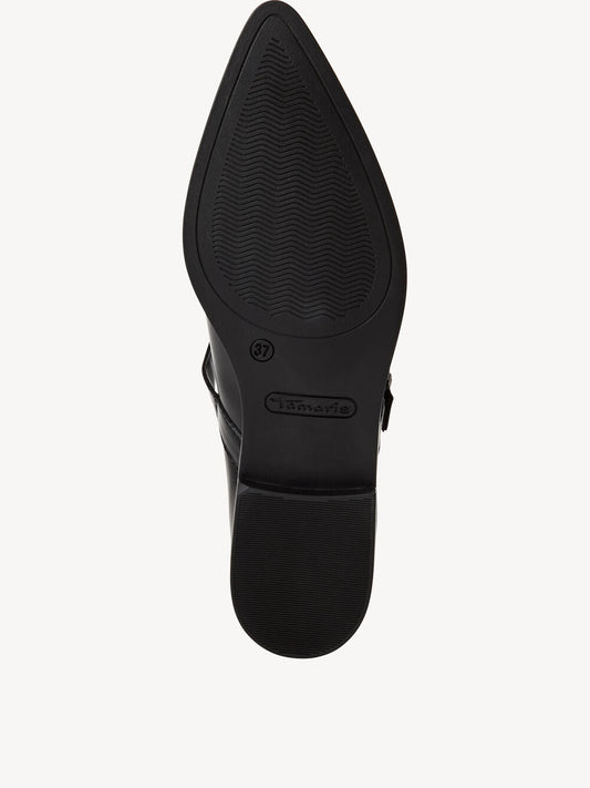 Leður ballerínuskór frá Tamaris