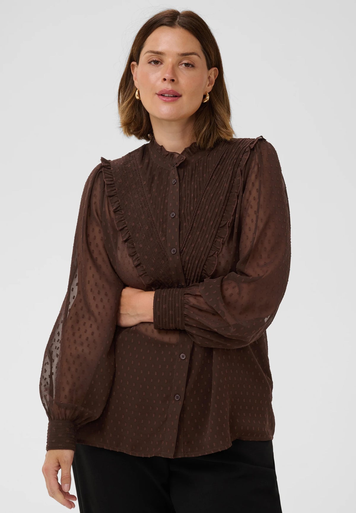 Linara skyrta frá Kaffe Curve