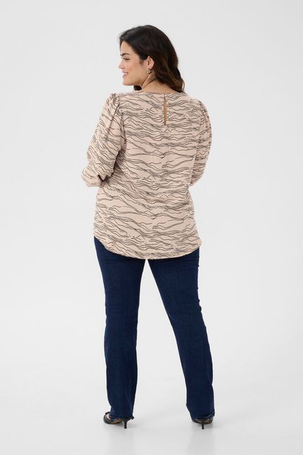 Nika blússa frá Kaffe Curve