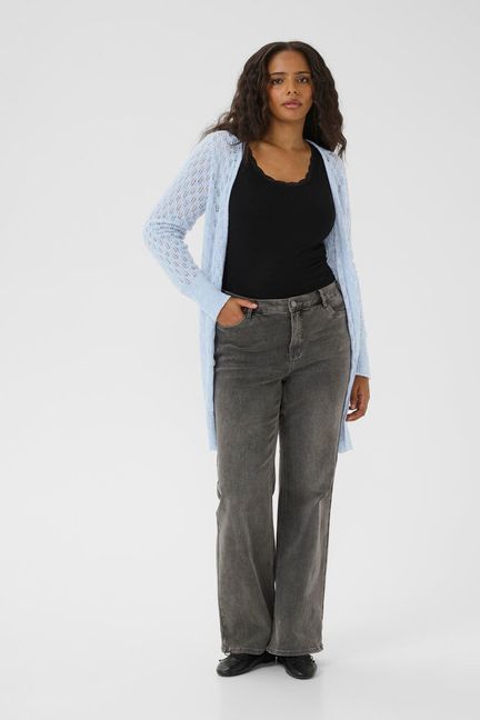 Loura opin peysa frá Kaffe Curve