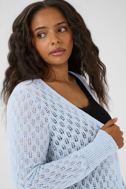 Loura opin peysa frá Kaffe Curve