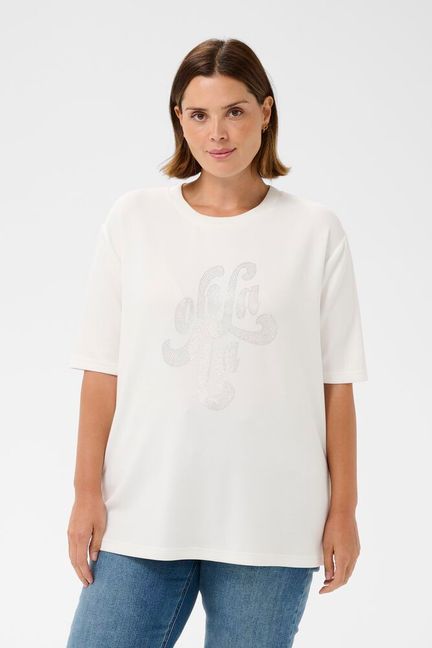 Rosa stuttermabolur frá Kaffe