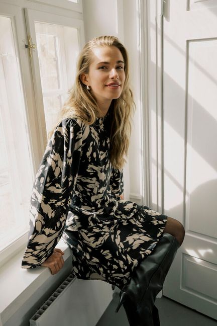 Ulla kjóll frá Kaffe