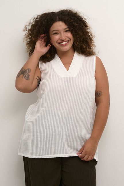 Alana toppur frá Kaffe Curve