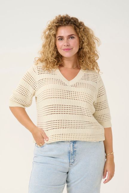 Tenesa stutterma peysa frá Kaffe Curve