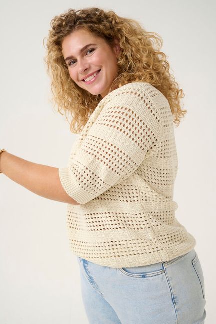 Tenesa stutterma peysa frá Kaffe Curve