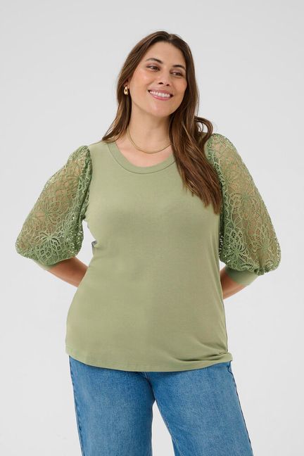 Bella toppur frá Kaffe Curve