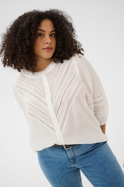 Liwa blússa frá Kaffe Curve