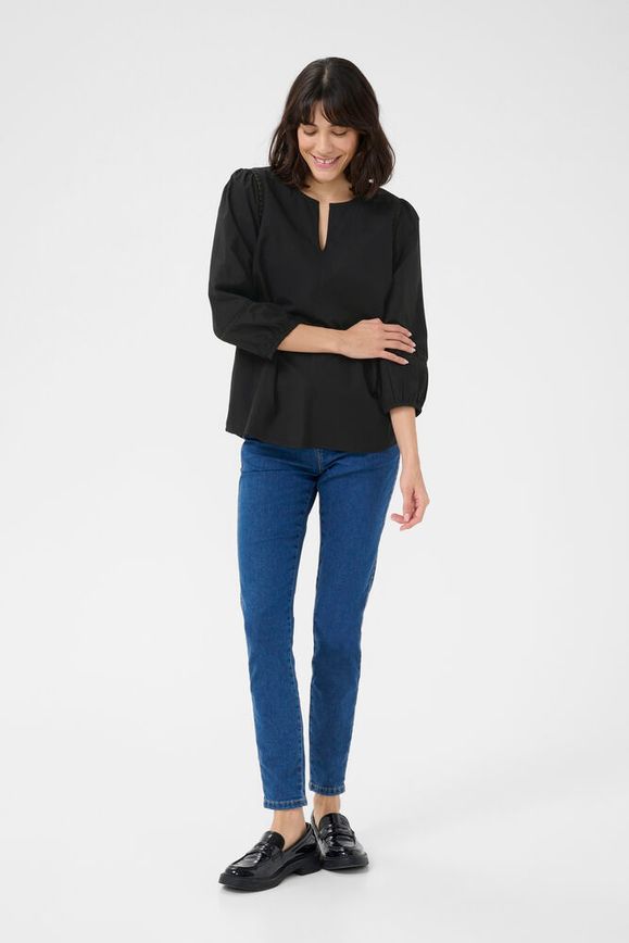 Lila blússa frá Kaffe