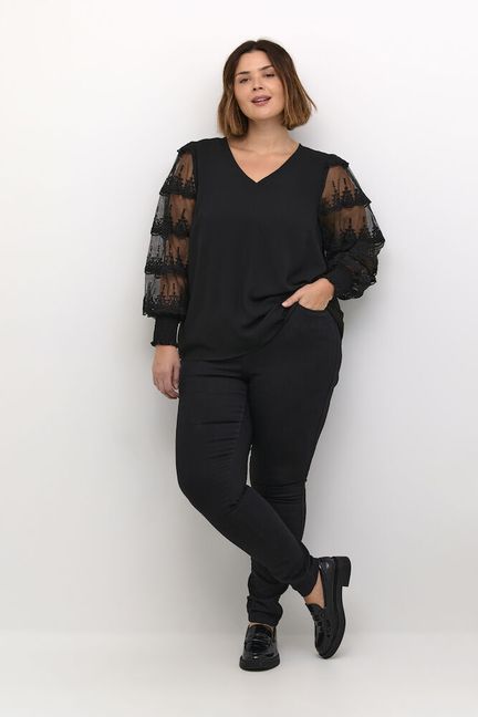 Ellis peysa frá Kaffe Curve