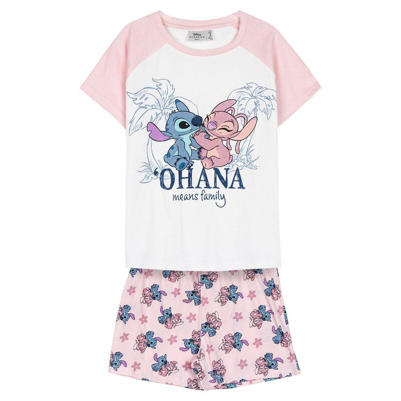 Bolur og stuttbuxur með Stitch